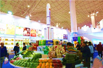 文昌展館：文昌雞和航天為主題，頗受消費(fèi)者青睞